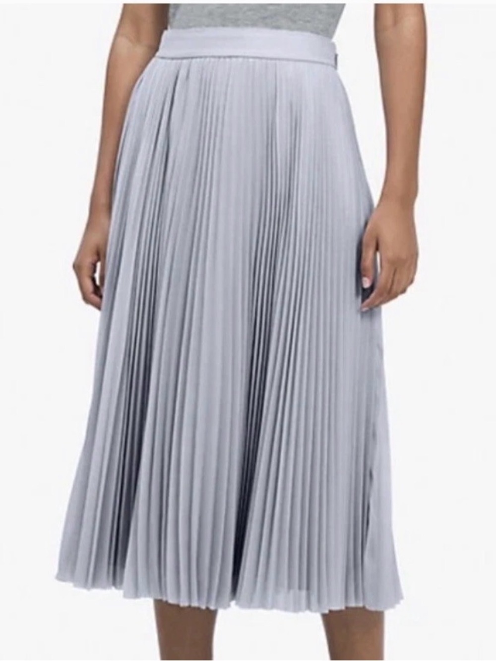 Kate Spade sparkle chiffon pleated midi / maxi Skirt Whimsical Party Size 6
